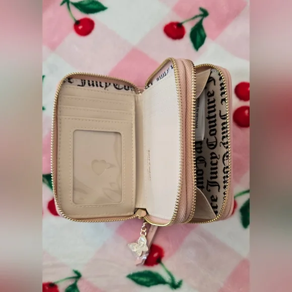 Juicy Couture Black Butterfly Purse and Wallet Set - Picture 7 of 7